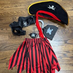 Pirate Dress Up Set with Hat and Accessories